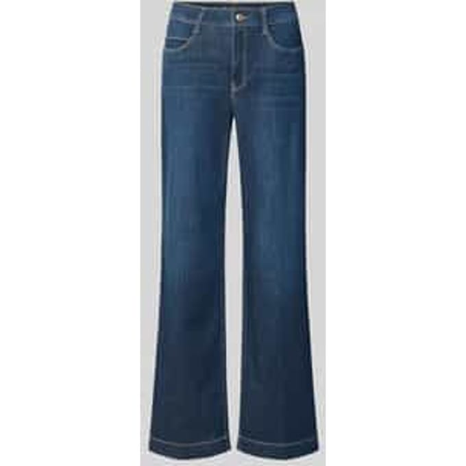 MAC Wide blue denim