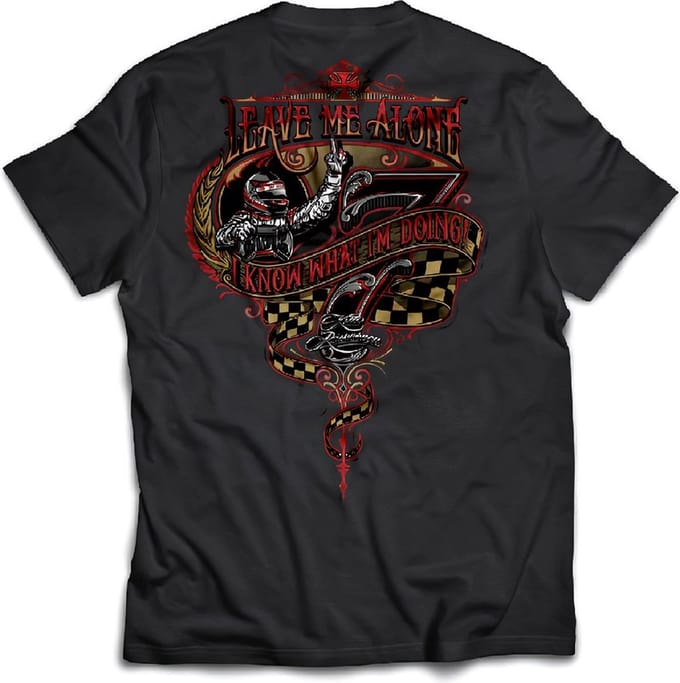 WCC West Coast Choppers T-shirt Kimi Raikkönen LMA IKWID Zwart