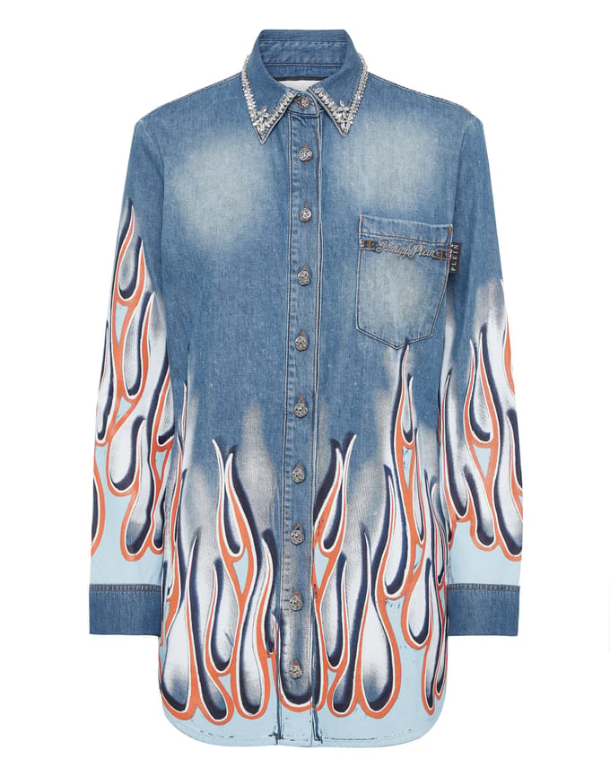 Denim Shirt Racing