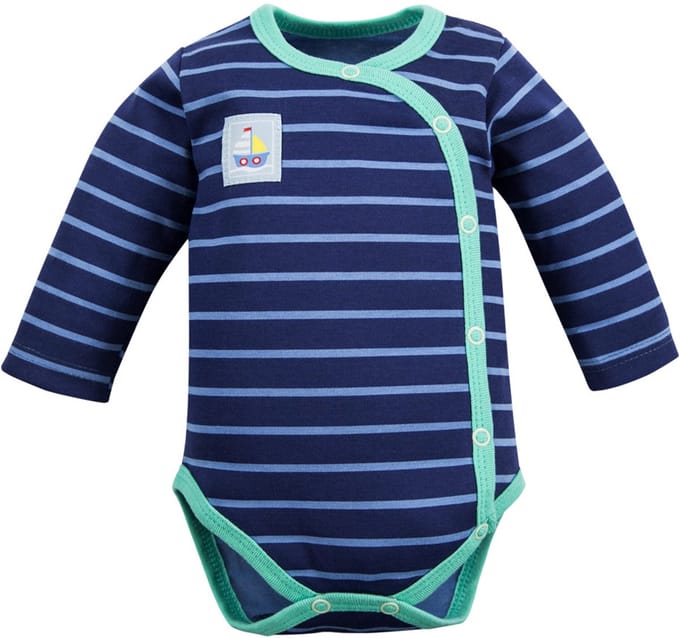 Eevi - Rompertje Naud - Gestreept - Bootje - Maat 56 - 0 t/m 2 maanden