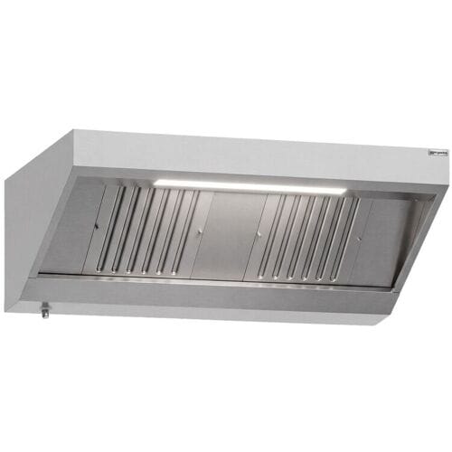 GGM Gastro Wandhaube - 1400mm - mit Filter & Lampe