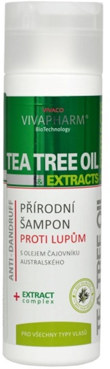 Shampoo met Tea Tree olie help tegen roos