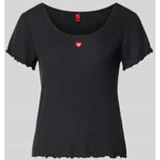 Regular fit pyjama-t-shirt van modalmix model 'HUGO HEART'
