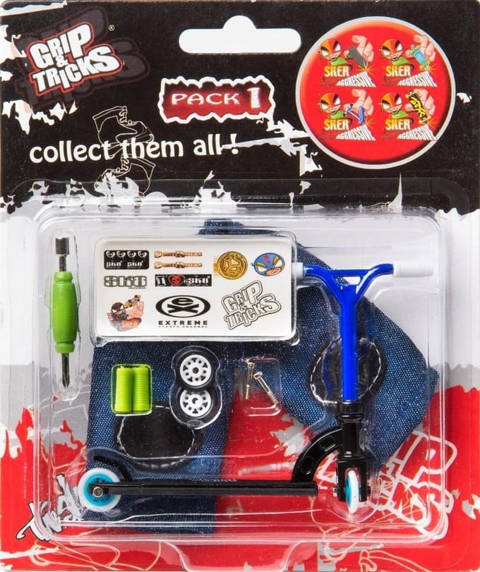 Grip and Tricks Stuntstep Black