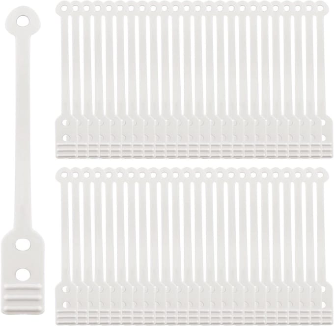 50 Stuks Krulspelden voor Haar - Perforerende Elastische Haaraccessoires voor Warmtevrije Krullen en DIY Styling