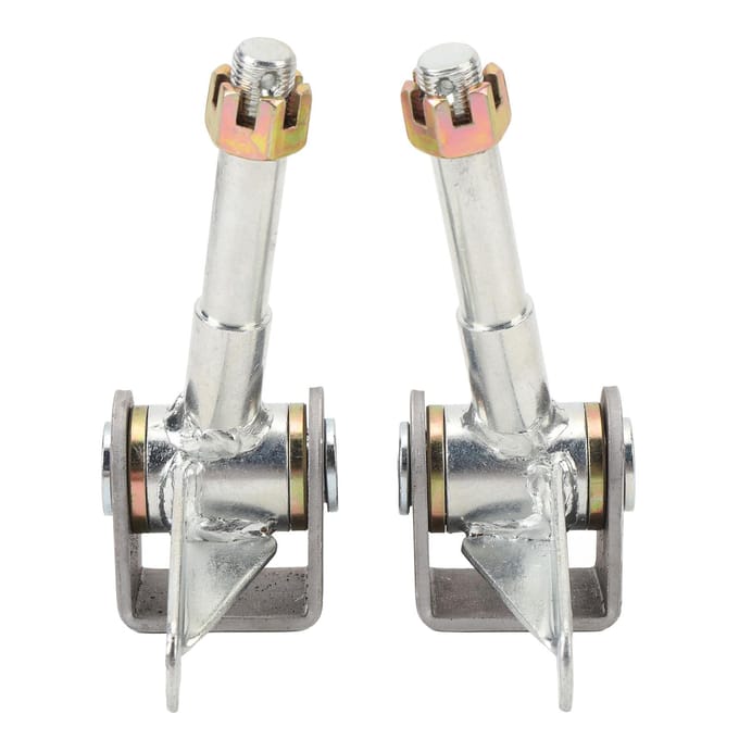 16mm M16 Axe de Pivot de Roue Avant Bride de Moyeu Assemblage Gauche Droite Alliage d'Acier pour Kart UTV ATV Quad white