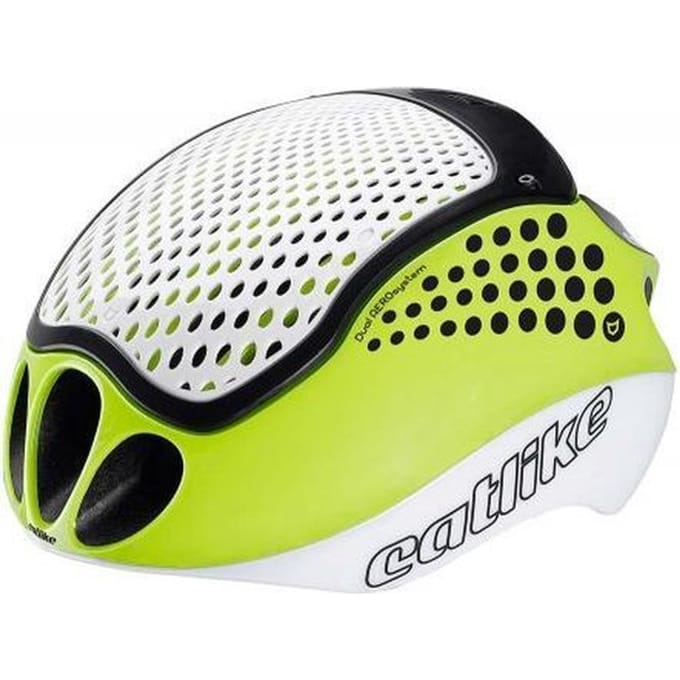 Catlike Cloud 352 - Fietshelm - Maat S (52-54 cm) - Geel/Wit