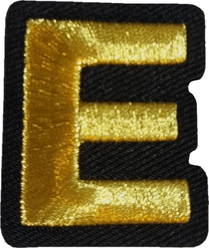 Fjesta© Oeteldonk embleem - Gouden letter E