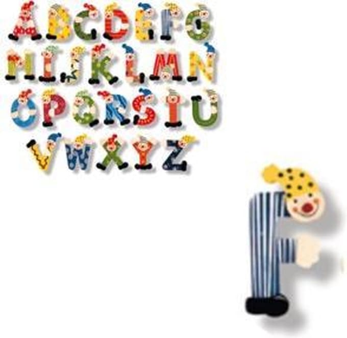 Houten naamletter F
