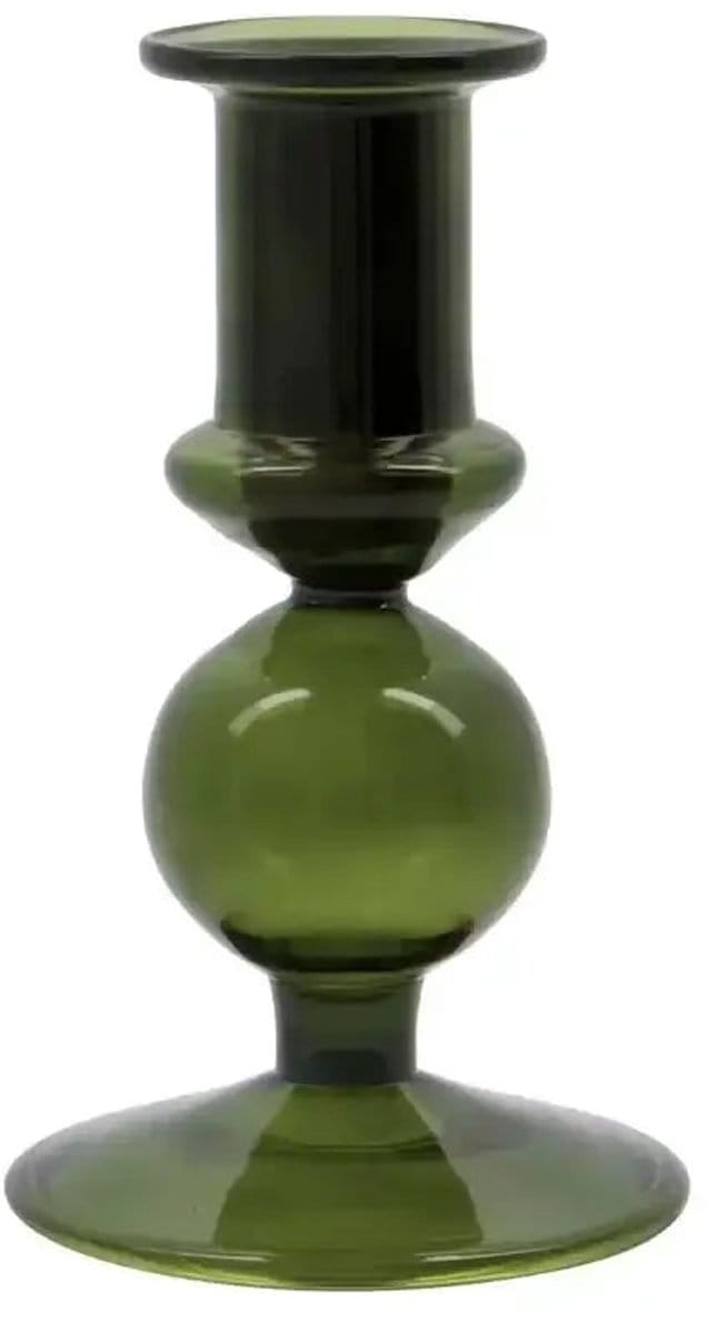 House Doctor Kandelaar Vidro groen glas 12cm