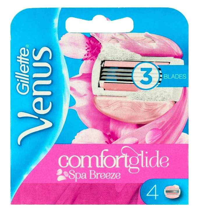 Gillette - Venus - Spa Breeze - Scheermesjes/Navulmesjes - 4 Stuks