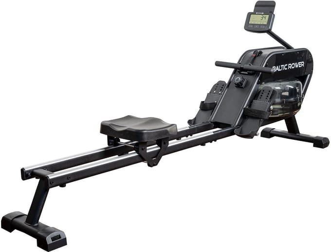 cardiostrong Baltic Rower roeitrainer - waterweerstand - opklapbaar