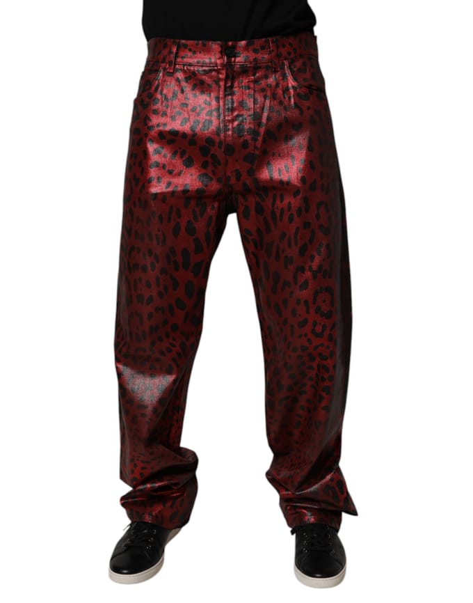 Luipaardprint Broek