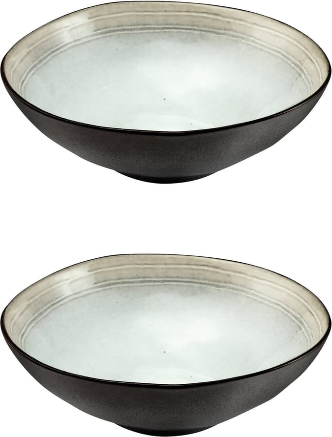Medard de Noblat - Shadow Nacre - Saladeschaal 24 cm - 2 delig