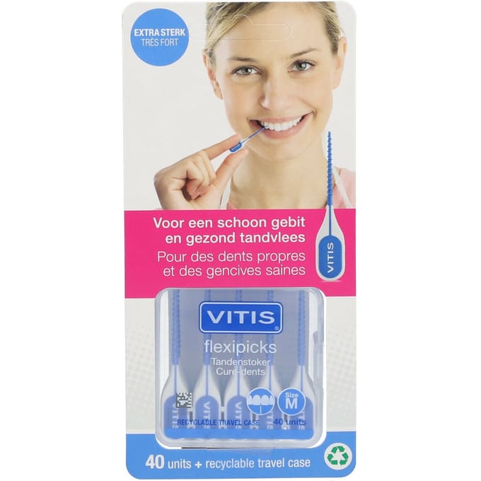 Vitis Flexipicks 40 Tandenborstel
