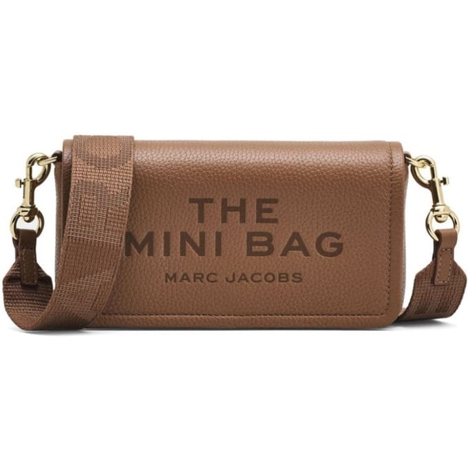De Mini Crossbody Schoudertas - Marc Jacobs - Leer - Beige