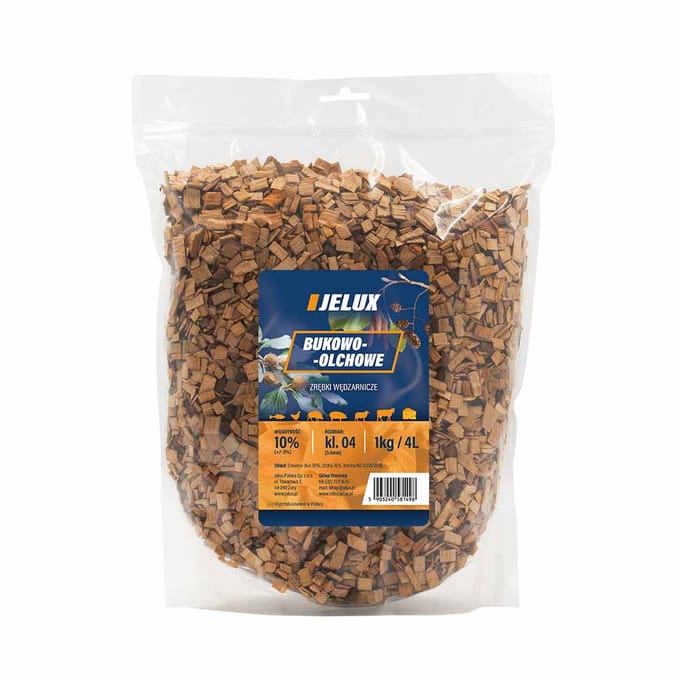 Beuken-Elzen Rookchips Kl10 1Kg