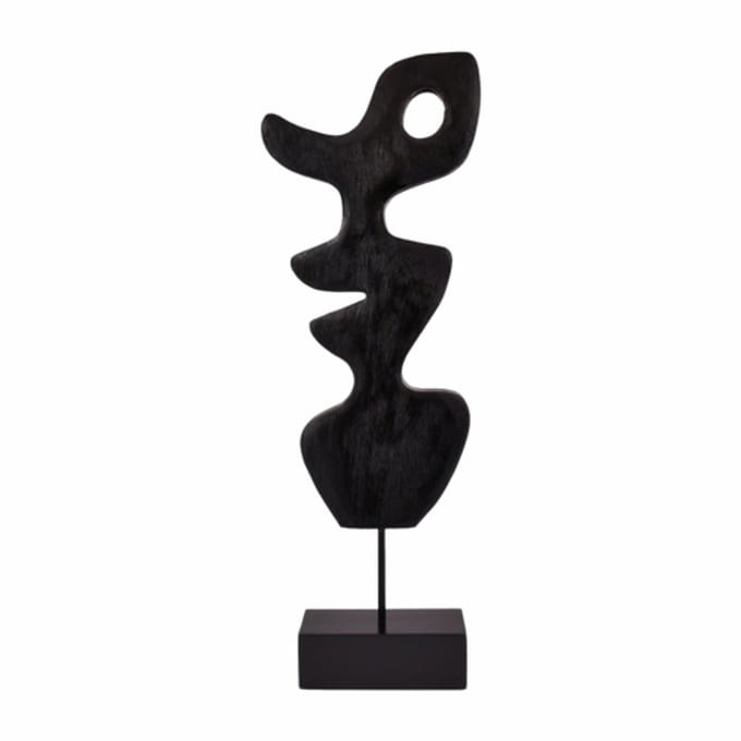 by fonQ Structure Ornament H67 cm - Zwart