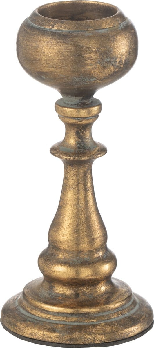 J-Line kaarshouder rem - metaal - goud