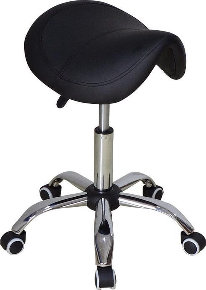Zadelkruk - ergonomische kapperskruk - werkkruk - tabouret - hoogte instelbaar