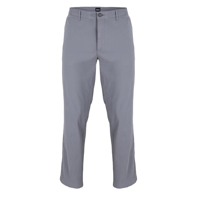 Boss Heren Crigan3 Chinos (Donkergrijs)