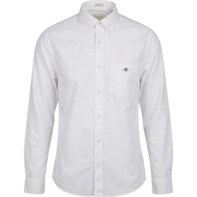 Overhemd Lange Mouw Gant REG CLASSIC POPLIN SHIRT 2601.3000100