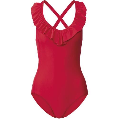 ESMARA Dames badpak (Rood, 38)