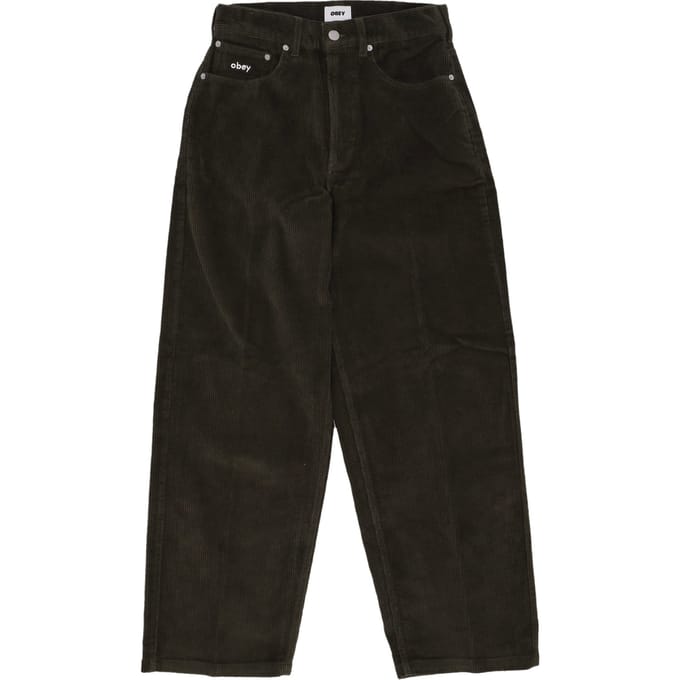 Mannen lange broek Bigwig Baggy Corduroy Pant Rosin