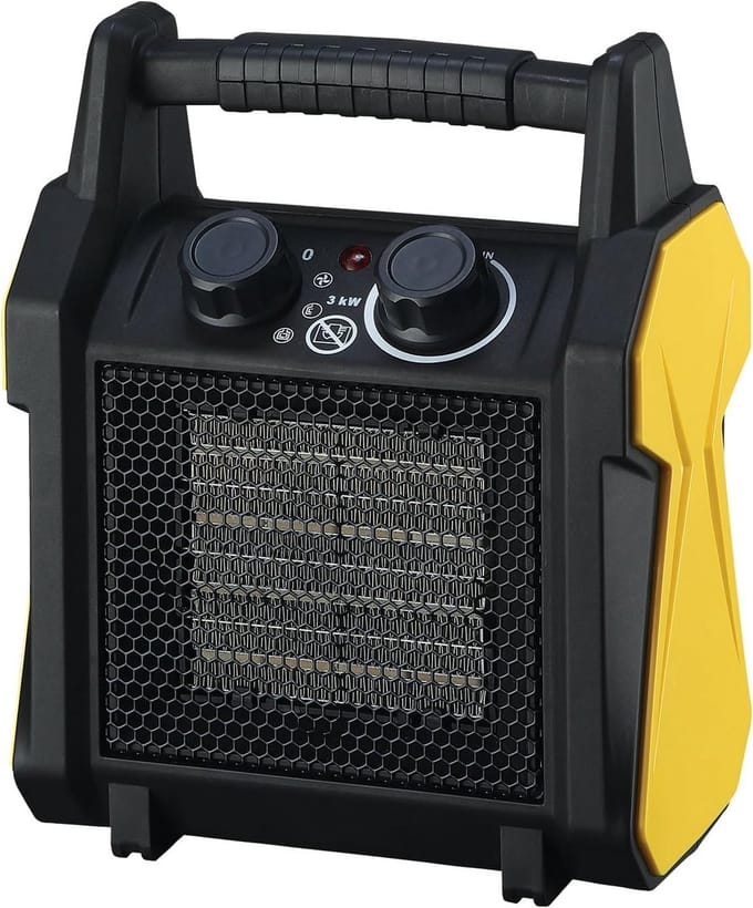 Industriële Keramische Heteluchtgenerator 3000W met Ventilatorfunctie