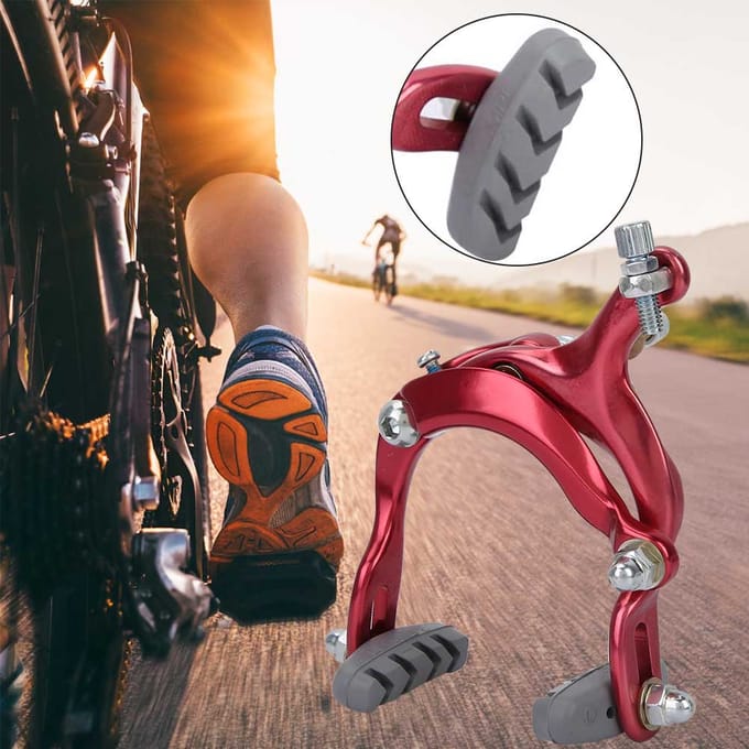 Kit de freinage pour vélo de route et de montagne en extérieur(rouge) rouge