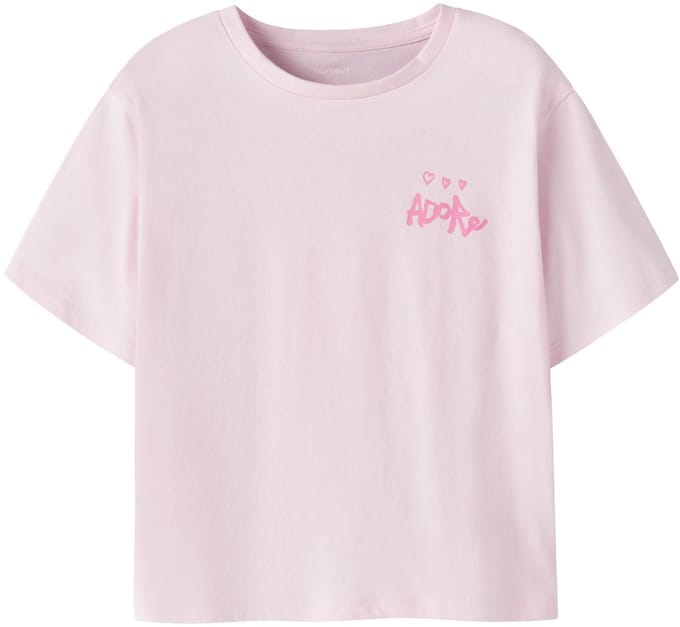 Name it T-shirt glitterprint