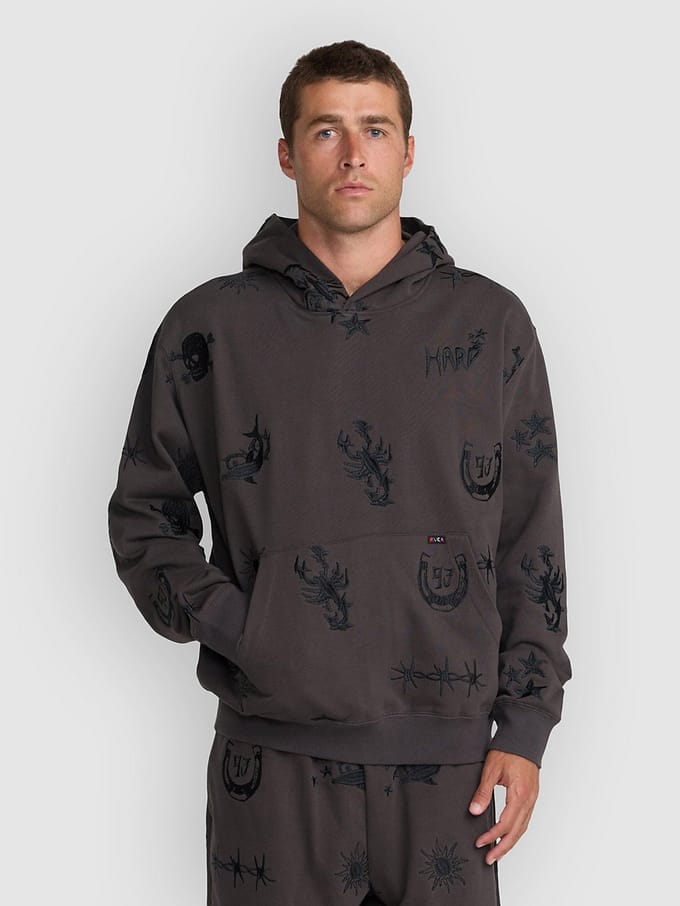RVCA X Dani Miller Hoodie zwart