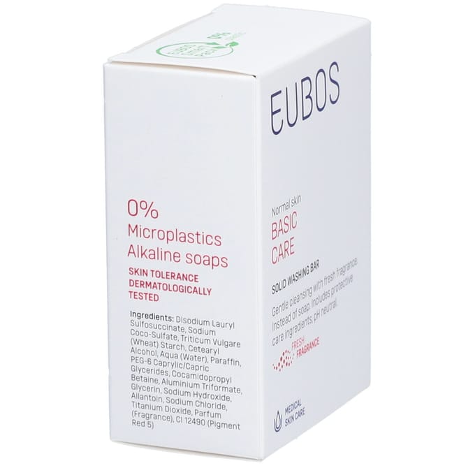 Eubos Compact Zeep Dermato Roze Parf 125g