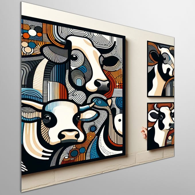 Kunstprint | Wanddecoratie | Dibond | 20 × 20 cm