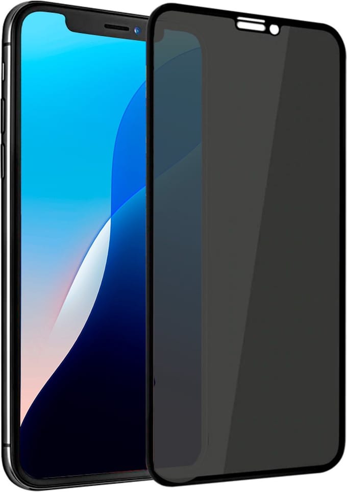 ShieldCase Privacy Tempered Glass Screenprotector geschikt voor Apple iPhone 12 Pro Max - 6.7 inch - Glas - Beschermglas