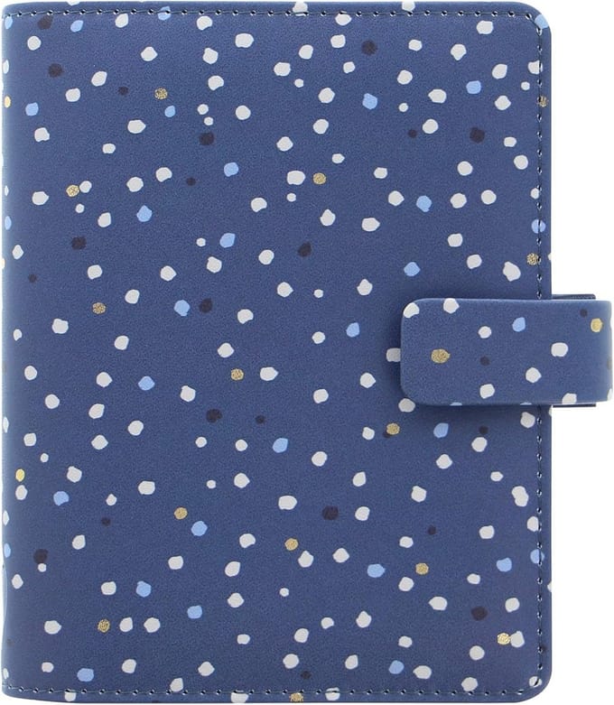 Compacte Agenda Organizer Zakformaat Blauw Hoge Kwaliteit