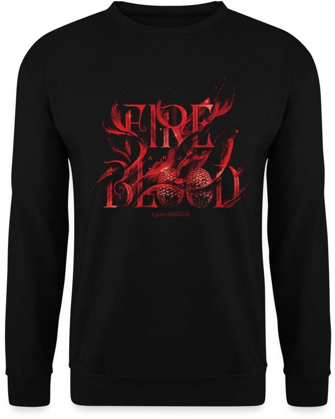Game Of Thrones Huis Targaryen Fire & Blood Sweater Heren