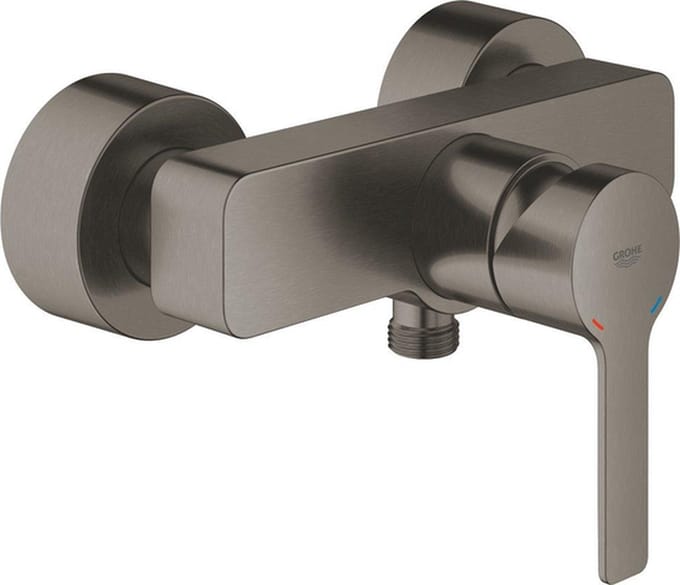 GROHE Lineare Douchemengkraan - Hard Graphite Geborsteld (mat donker grijs) - 33865AL1