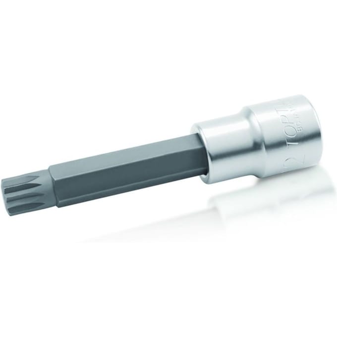 Bit XZN  TOPTUL 1/2 inch M6 lang (100mm)