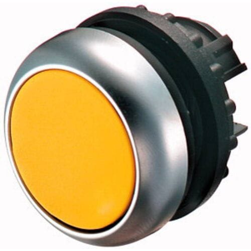 Eaton 216621 M22-DR-Y Druktoets Kunststof frontring Knop 1 stuk(s)