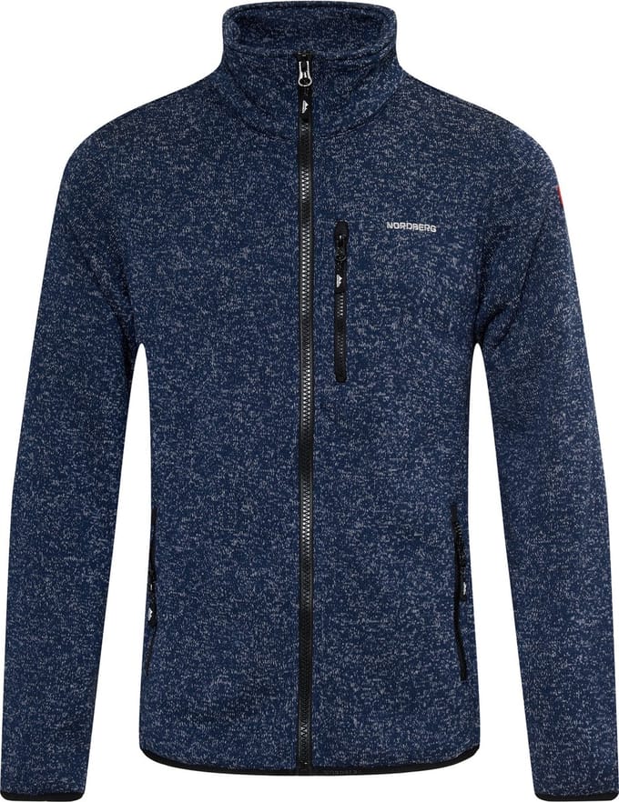 Nordberg Frank Fleece Vest - Heren - Navy melange - Maat L