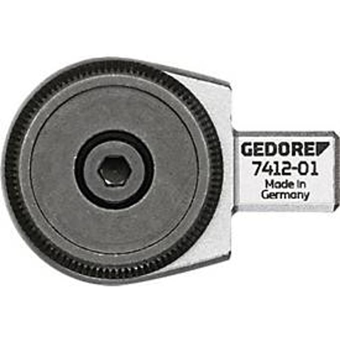 Insteekratel met omschakeling 7412-01 3/8 inch 9x12 mm CV-staal GEDORE