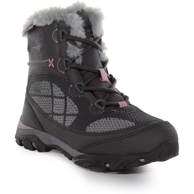Regatta Hawthorn Evo wandelschoenen voor kinderen/kinderen (Graniet/Fragrant Sering)