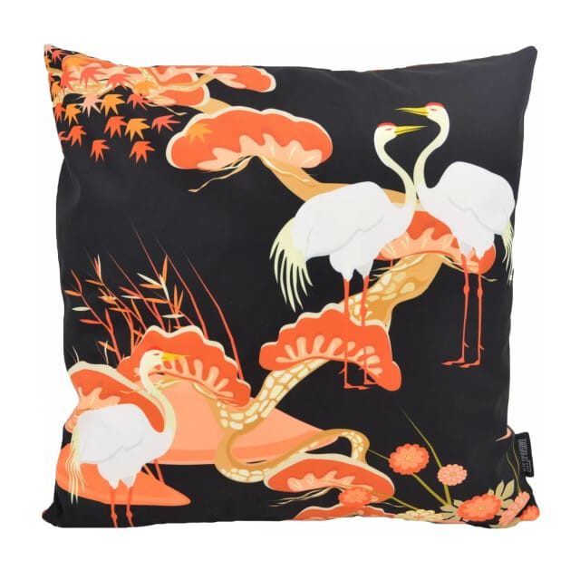 Kraanvogel #4 / Crane Birds Kussenhoes | Katoen / Polyester | 45 x 45 cm