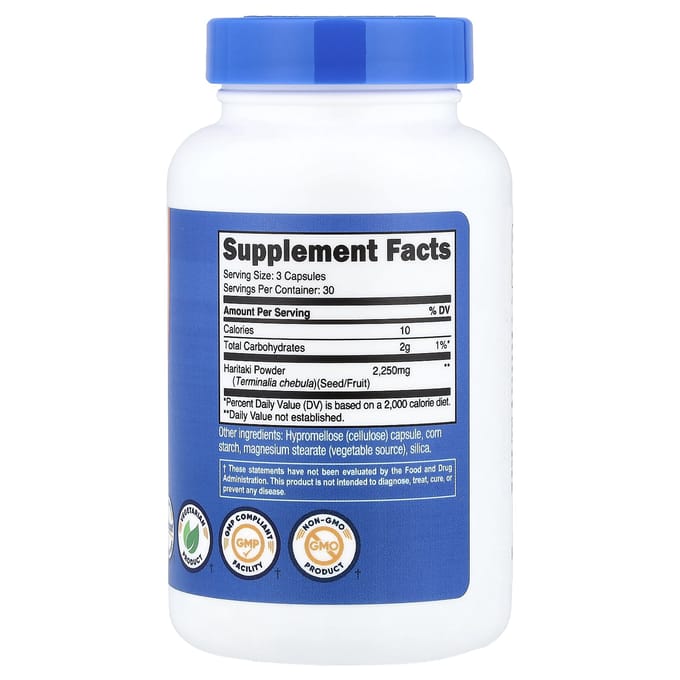 Nutricost, Gajanamu, 90 Capsules (750mg par capsule)
