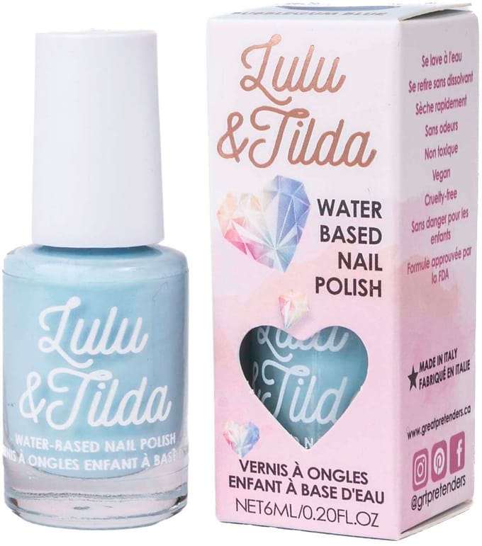 Lulu & Tilda - Afwasbare Nagellak - Bubblegum Blue