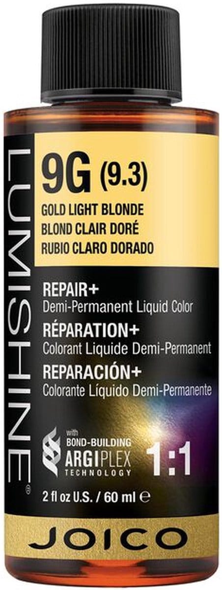 9G Gold Light Blonde Demi-Permanent Liquid Hair Color