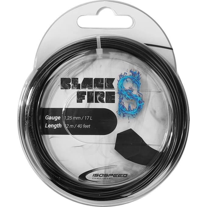 Isospeed Black FireS Set Snaren 12m-Zwart