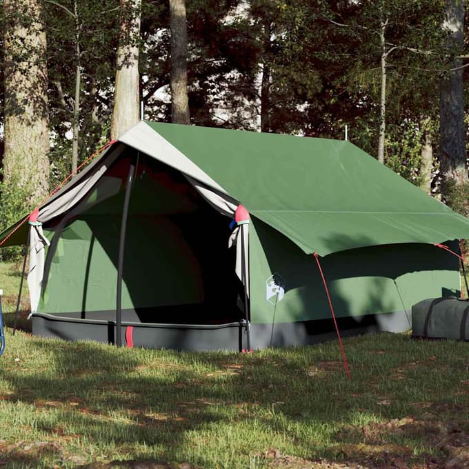 Vidaxl Tente de Camping, 2 Personnes, Verte, Imperméable
