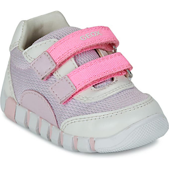 GEOX IUPIDOO PEUTER Sneakers - WIT/LILA - Maat 20